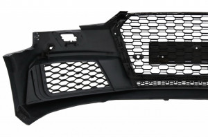 Bara Fata cu grile de bara compatibil cu AUDI A4 B9 8W (2016-2018) Quattro RS4 Design - Img 5