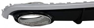 Bara Fata & Difuzor Bara Spate cu Ornamente Evacuare compatibil cu AUDI A7 4G 2a7010-2014 RS7 Design - Img 7