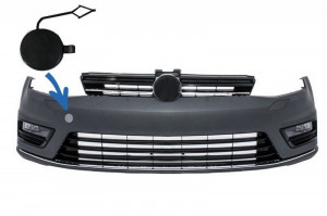 Capac Carlig Remorcare Bara Fata compatibil cu VW Golf VII 7 2013-2017 Rline Look
