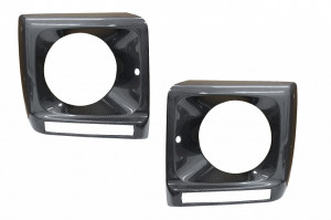 Carcasa faruri Fibra de Carbon compatibil cu Mercedes G-class W463 1989-2018 G65 Design