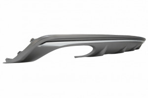 Difuzor Bara Spate compatibil cu Audi A3 8V Sedan 2012-2015 S3 Design cu Ornamente Evacuare - Img 4