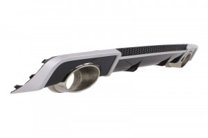 Difuzor Bara Spate compatibil cu AUDI A3 8V Sedan Cabrio 2012-2015 RS3 Design - Img 2