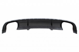 Difuzor Bara Spate compatibil cu AUDI A4 B9 8W Sedan sau Avant 2016-2018 S4 Design pentru Bara Standard Gri - Img 4