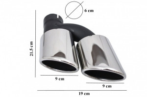 Difuzor Bara Spate compatibil cu AUDI A5 8T 4 Usi S-line Non Facelift 2007-2011 - Img 3