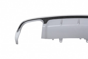 Difuzor Bara Spate compatibil cu Audi A6 4G Facelift S-Line 2015-2018 S6 Design - Img 2