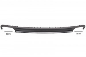 Difuzor Bara Spate compatibil cu AUDI A7 4G Non-Facelift 2010-2014 S7 Design - Img 6