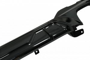 Difuzor Bara Spate compatibil cu BMW Seria 3 G20 G28 Sedan G21 Touring 2019-> M340i M Look Negru - Img 4