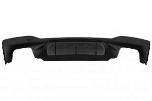 Difuzor Bara Spate compatibil cu BMW Seria 5 G30 G31 2017-> M5 Design Negru Mat - Img 6