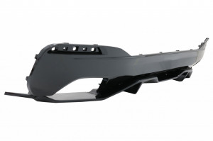 Difuzor Bara Spate compatibil cu BMW Seria 5 G30 G31 2017-> M Performance Design Negru Lucios - Img 8