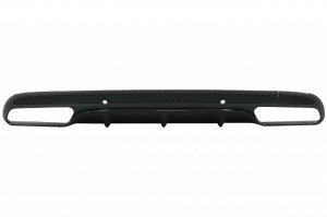 Difuzor Bara Spate compatibil cu MERCEDES C-Class W205 2014-2020 C63 Design doar pentru Sport Package Negru - Img 7