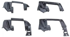 Difuzor Bara Spate cu Ornamente Crom compatibil cu MERCEDES W176 A-Class 2012-2018 A45 Facelift Design - Img 7