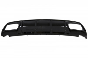 Difuzor Bara Spate cu Ornamente de evacuare si Eleron Portbagaj compatibil cu MERCEDES W176 A-Class 2012-2018 A45 Facelift Design - Img 5