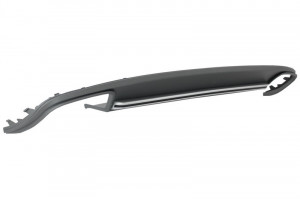 Difuzor Bara Spate cu Ornamente Evacuare compatibil cu Audi A4 B8 Facelift 2012-2015 Sedan Avant S4 Design - Img 3