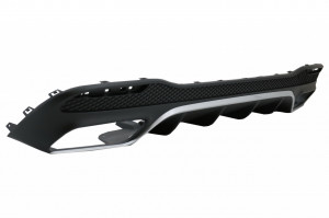 Difuzor Bara Spate cu Ornamente Evacuare compatibil cu Mercedes GLS X166 Facelift 2015-2019 GLS63 Design - Img 3