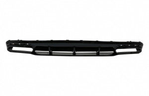 Difuzor Bara Spate cu Ornamente evacuare Negre compatibil cu Mercedes S-Class C217 Coupe 2014-2020 S63 Facelift Desing - Img 5