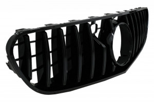 Difuzor Bara Spate cu Ornamente evacuare Negre si Grila Centrala compatibil cu Mercedes S-Class C217 Coupe 2018-2020 S63 Facelift Desing - Img 5
