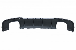 Difuzor Bara Spate cu Ornamente toba compatibil cu Audi A3 8V Facelift 2016-2019 Hatchback Sportback Bara S-Line S3 Design - Img 6