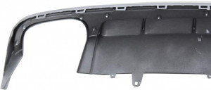 Difuzor Bara Spate cu Ornamente toba compatibil cu Audi A6 4G Facelift S-Line 2015-2018 S6 Design - Img 2