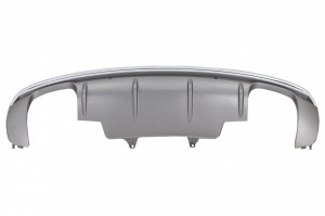 Difuzor Bara Spate cu Ornamente Tobe compatibil cu Audi Q5 8R 2009-2016 Bara S Line - Img 2