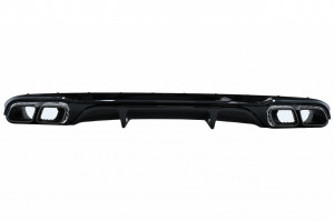Difuzor Bara Spate cu Tobe Ornament compatibil cu Mercedes E-Class W213 S213 Standard 2016-2020 E63 Design
