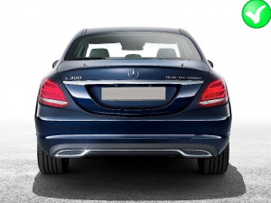 Difuzor Bara Spate Mercedes C-Class W205 Standard 2014-2018 C63 Design - Img 4