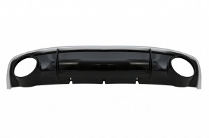 Difuzor Bara Spate si Ornamente Evacuare compatibil cu AUDI A4 B8 Facelift 2012-2015 Sedan Avant RS4 Design - Img 5