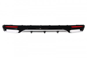 Difuzor Bara Spate si Ornamente Evacuare compatibil cu MERCEDES Benz C217 Coupe S-Class 2014-> A-Design OEM - Img 3