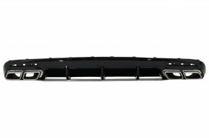Difuzor Bara Spate si Ornamente evacuare compatibil cu Mercedes S-Class C217 Coupe 2014-2020 S63 Facelift Design