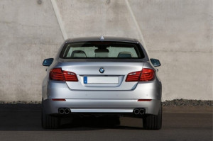 Difuzor de aer cu evacuare dubla compatibil cu BMW Seria 5 F10 F11 2011-2017 550I Design - Img 5