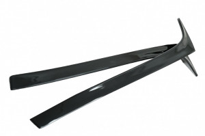 Eleron Luneta Prelungiri Laterale compatibil cu VW Golf 7 2012-2020 Piano Black - Img 3