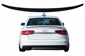 Eleron Portbagaj compatibil cu AUDI A4 B8 Sedan 2008-2012 Negru Mat - Img 7