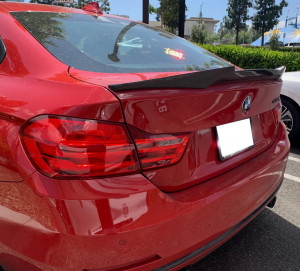 Eleron Portbagaj compatibil cu BMW Seria 4 F36 Gran Coupe 2013-up M4 CSL Design Carbon - Img 4