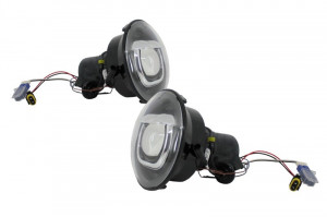 Faruri Bi-Xenon compatibil cu Jeep Wrangler JK 2007-2017 - Img 3