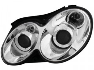 Faruri compatibil cu MERCEDES Benz CLK W209 2003-2008 Crom - Img 2