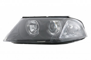 Faruri compatibil cu VW Passat B5 2000-2005 Angel Eyes Negru - Img 2