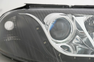 Faruri DAYLIGHT compatibil cu VW PASSAT 3BG B5 FL 2000-2005 Negru - Img 4