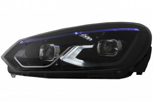 Faruri LED compatibil cu VW Golf 6 VI 2008-2013 conversie Golf 8 Look - Img 3