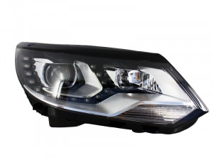 Faruri LED compatibil cu VW Tiguan MK I Facelift 2012-2015 OEM Xenon Design - Img 4