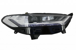 Faruri LED DRL compatibil cu Ford Mondeo MK5 2013-2016 Semnalizare Secventiala Crom - Img 2
