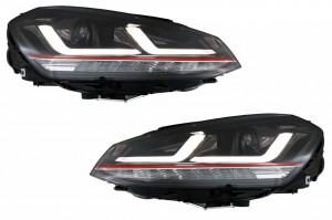 Faruri LEDriving Osram Full LED compatibil cu VW Golf 7 VII (2012-2017) Rosu GTI pentru Faruri Xenon si Pozitie Halogen