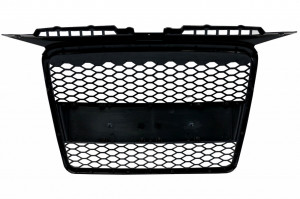 Grila Centrala compatibil cu Audi A3 8P 2004-2007 Hatchback Sportback RS Design Negru Mat - Img 4
