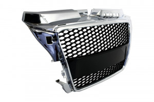 Grila Centrala compatibil cu AUDI A3 8P Facelift 2007-2012 RS Design - Img 2