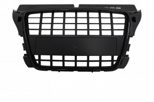 Grila Centrala compatibil cu Audi A3 8P Facelift 2008-2012 Negru