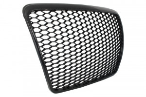 Grila Centrala compatibil cu AUDI A6 4F2 C6 2004-2011 RS Design Negru Lucios - Img 2