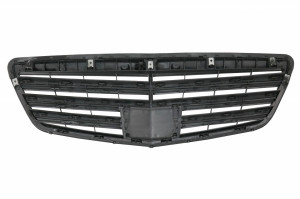 Grila Centrala compatibil cu Mercedes S-Class W221 Facelift 2010-2013 S65 Design Negru Lucios - Img 4