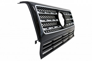 Grila Centrala compatibil cu Mercedes W463 G-Class 1990-2012 GLS 63 Exclusive Design - Img 2