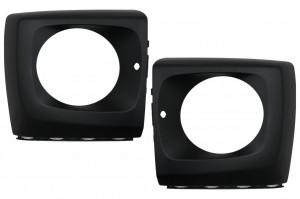 Grila Centrala si Carcasa faruri compatibil cu Mercedes G-Class W463 W463A & G63 AMG 2018-> GT-R Panamericana Design Negru Lucios - Img 3