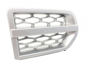 Grila Laterala compatibil cu Land Range Rover Discovery III 2004-2009 Hawke Autobiography Design Silver - Img 3