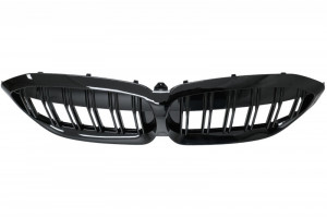 Grile Centrale compatibil cu BMW 3 Series G20 Sedan G21 Touring 2019-2022 Negru Lucios M Design - Img 5