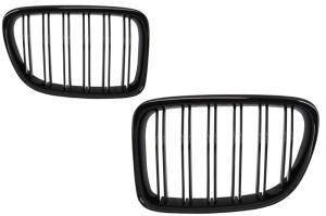 Grile Centrale compatibil cu BMW X1 E84 2009-2015 Piano Black Double Stripe Design
